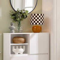 Scarpiera con 2 ribalte, 2 vani a giorno e 1 anta, Portascarpe salvaspazio regolabili bianco FSR111-W