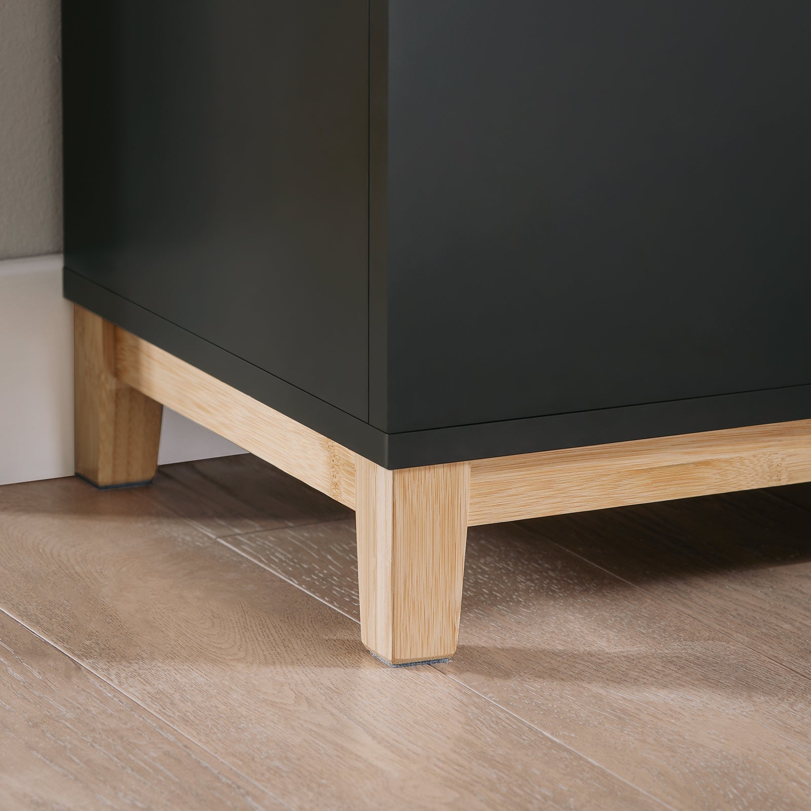 Panca Scarpiera Ingresso Con Seduta, Cassapanca Contenitore Con 2 Ante, 90x34x46cm FSR117-SCH