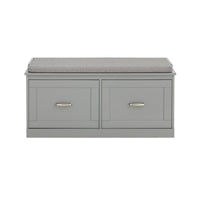 Scarpiera con seduta Panca con vano portaoggetti Panca per ingresso Scarpiera cassettiera 98x37x49cm FSR131-HG