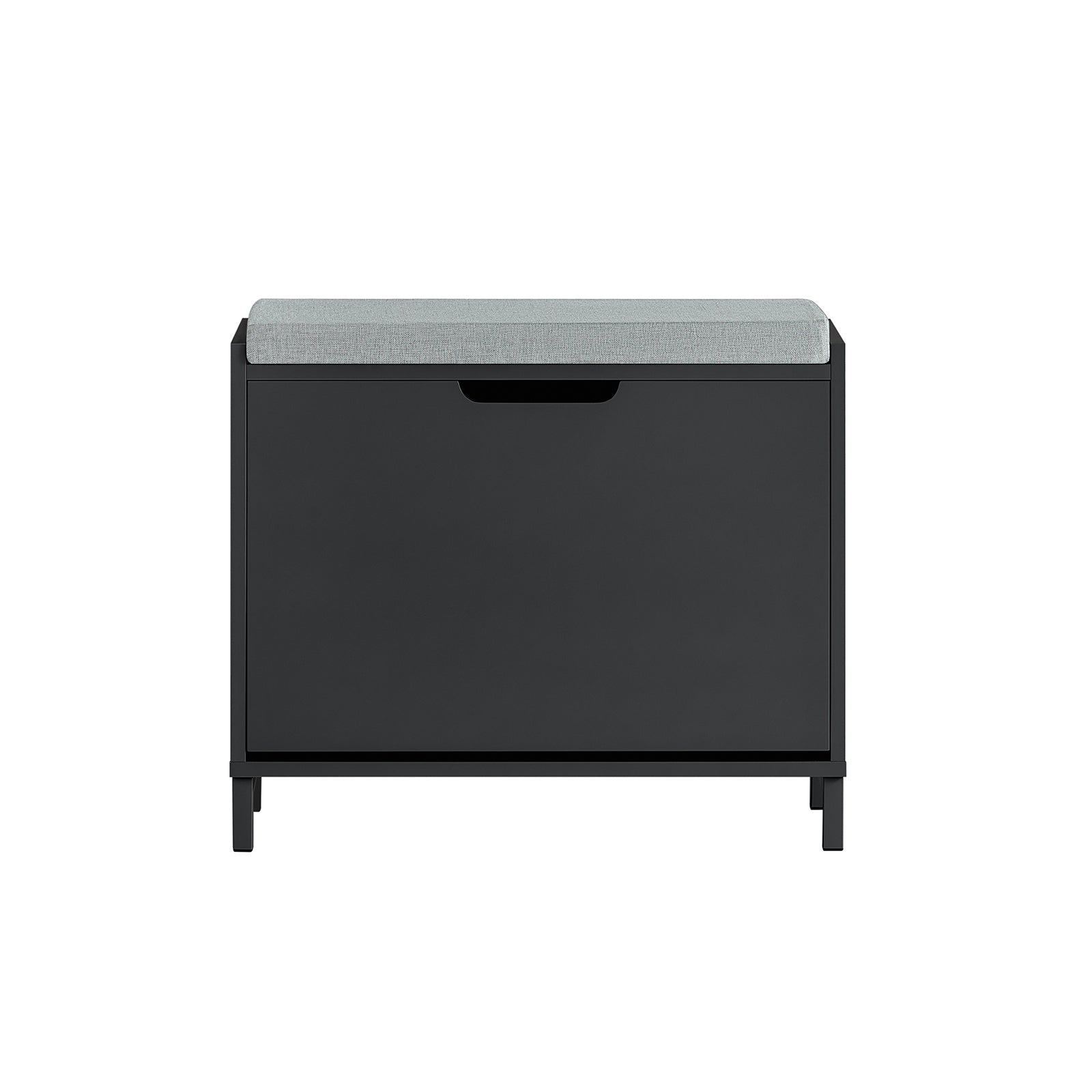 Scarpiera con 1 ribalte Scarpiera con 2 ripiani Scarpiera Portascarpe salvaspazio Regolabili Nero L60xP24xA52 cm FSR151-K-SCH