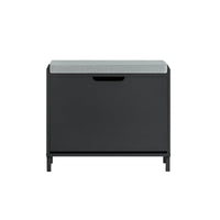 Scarpiera con 1 ribalte Scarpiera con 2 ripiani Scarpiera Portascarpe salvaspazio Regolabili Nero L60xP24xA52 cm FSR151-K-SCH