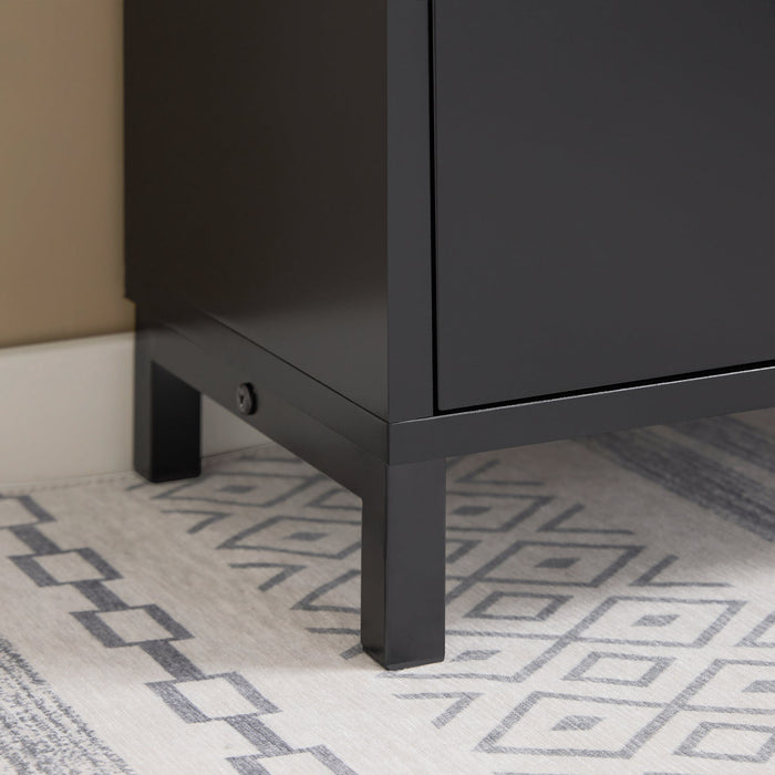 Scarpiera con 1 ribalte Scarpiera con 2 ripiani Scarpiera Portascarpe salvaspazio Regolabili Nero L60xP24xA52 cm FSR151-K-SCH