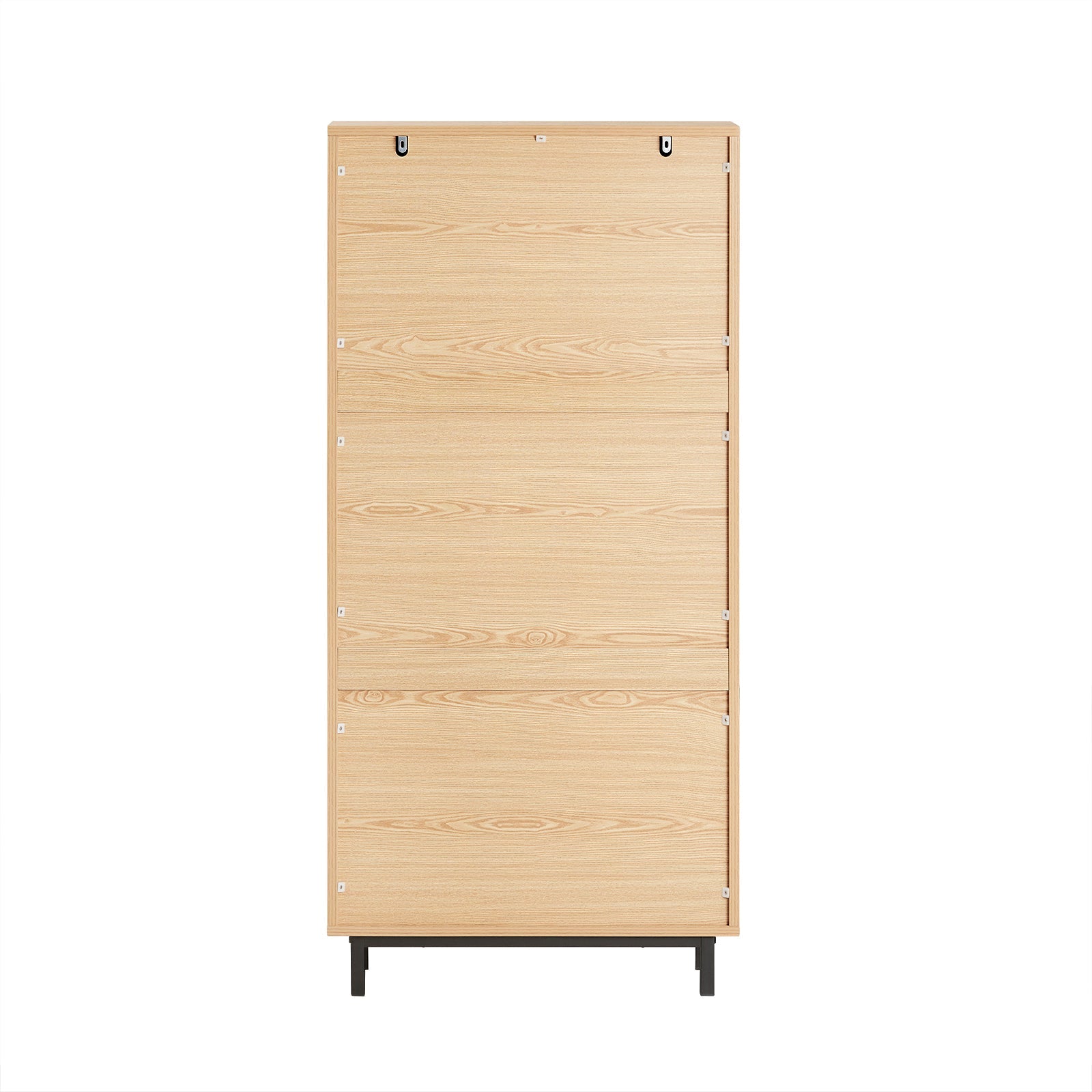 Scarpiera Da Ingresso Con 3 Ante E 6 Ripiani Naturale 60x23.8x127cm FSR155-N