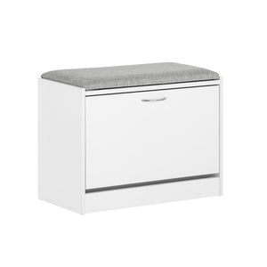 Scarpiera Panca Scarpiera Portascarpe Con Seduta Grigio Profondità30cm FSR16-HG