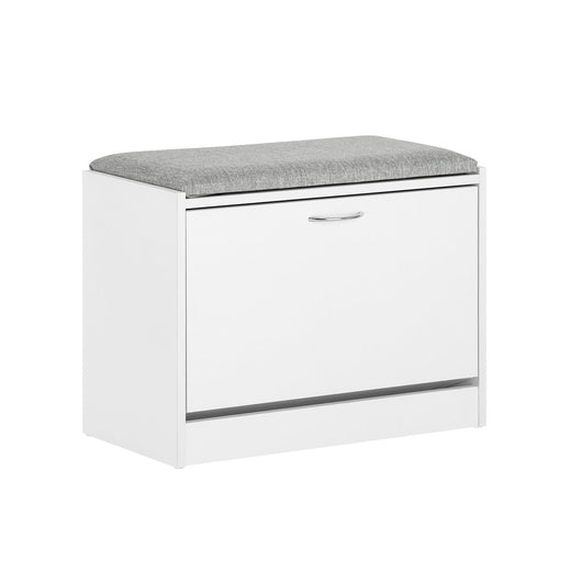 Scarpiera Panca Scarpiera Portascarpe Con Seduta Grigio Profondità30cm FSR16-HG