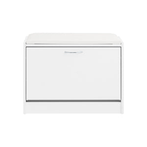Scarpiera Panca Scarpiera Portascarpe Con Seduta Bianco Profondità30cm FSR16-W