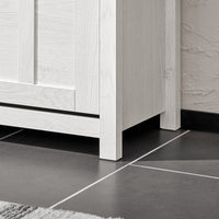 Scarpiera Con 3 Ribalte E 6 Ripiani Scarpiera Con Scomparto Aggiuntivo Portascarpe Salvaspazio Bianco 80x30x111cm FSR162-W