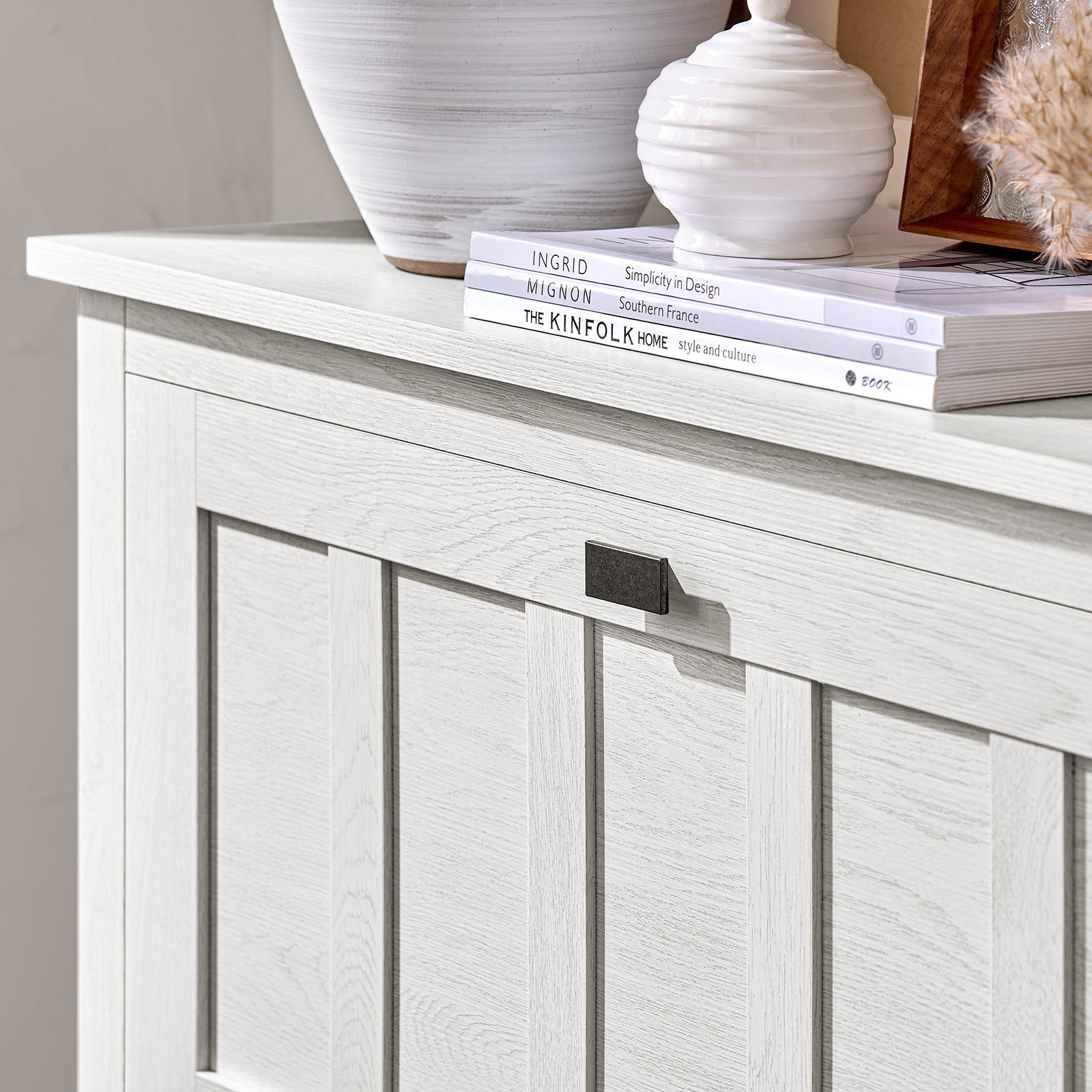 Scarpiera Con 3 Ribalte E 6 Ripiani Scarpiera Con Scomparto Aggiuntivo Portascarpe Salvaspazio Bianco 80x30x111cm FSR162-W