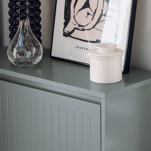 Scarpiera Con 3 Ribalte E 6 Ripiani Scarpiera Con Scomparto Aggiuntivo Portascarpe Salvaspazio Grigio 61x26x120cm FSR165-H-HG