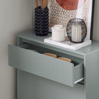 Scarpiera Con 2 Ribalte E 1 Cassetto Scarpiera Con Scomparto Aggiuntivo Portascarpe Salvaspazio Grigio 61x26x100cm FSR165-HG