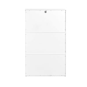 Scarpiera Con 2 Ribalte E 1 Cassetto Scarpiera Con Scomparto Aggiuntivo Portascarpe Salvaspazio Bianco 61x26x100cm FSR165-W