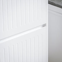 Scarpiera Con 2 Ribalte E 1 Cassetto Scarpiera Con Scomparto Aggiuntivo Portascarpe Salvaspazio Bianco 61x26x100cm FSR165-W