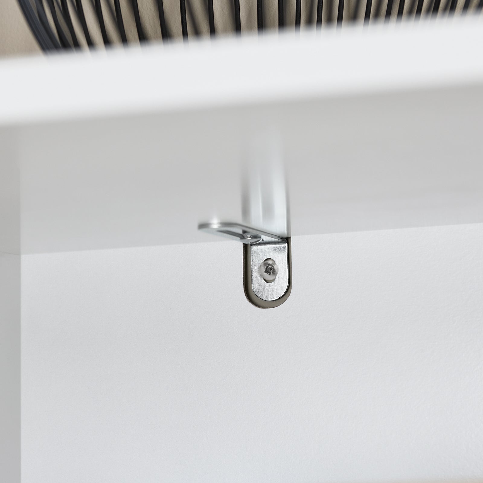 Scarpiera slim, Portascarpe con 2 ribalte e 1 cassetto, Bianco-Naturale 60x35x110cm FSR174-WN