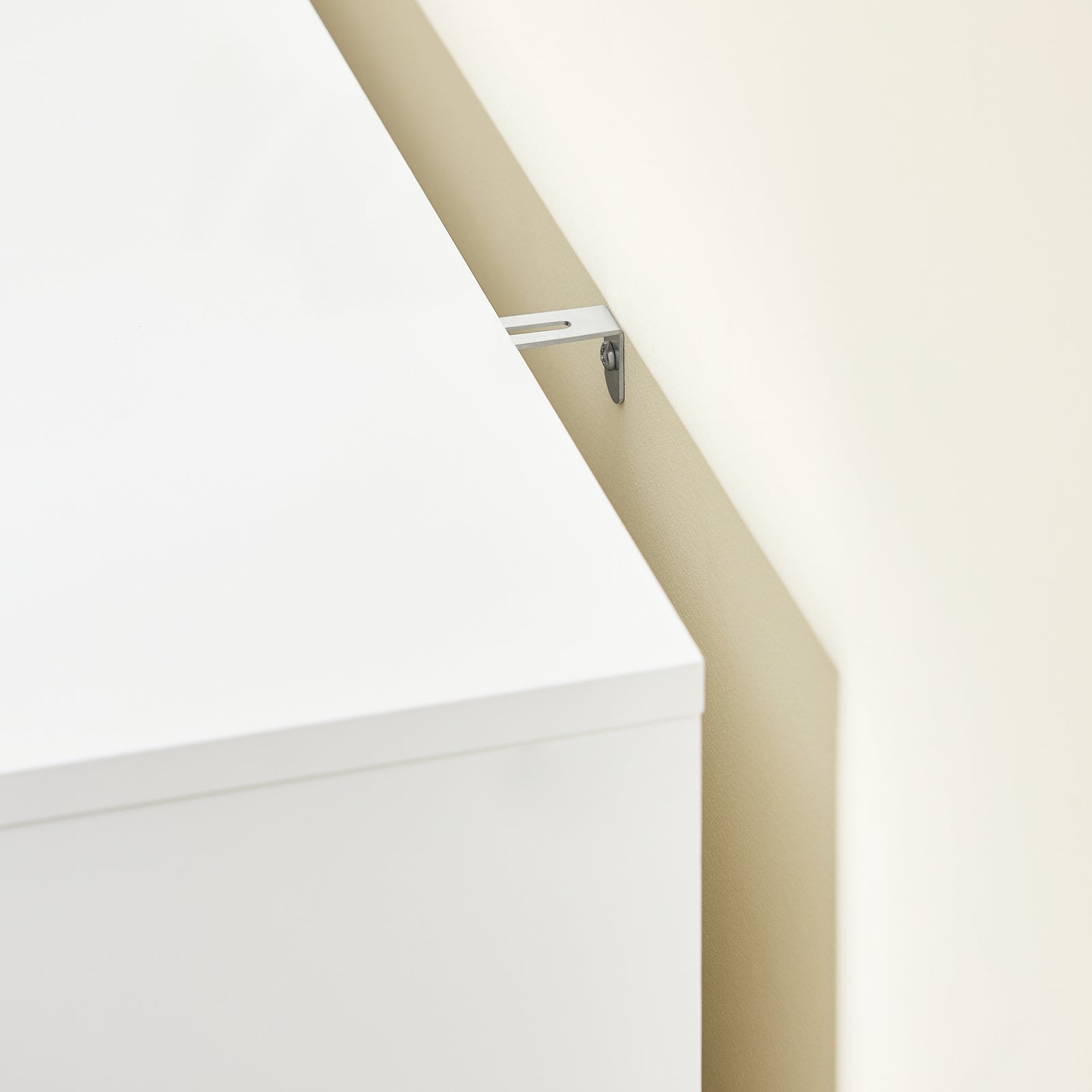 SoBuy Scarpiera con 3 ante Scarpiera stretta con 6 ripiani Cassettiera per scarpe Bianco-Naturale 86x34x122 cm FSR189-WN