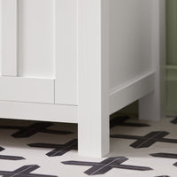 Scarpiera da ingresso, panchina con cuscino e due ante,L105cm, FSR35-W