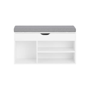 Scarpiera da ingresso, Cassapanca,Portascarpe con cuscino,FSR45-HG