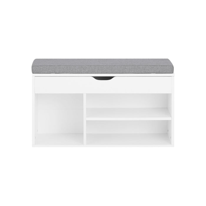 Scarpiera da ingresso, Cassapanca,Portascarpe con cuscino,FSR45-HG