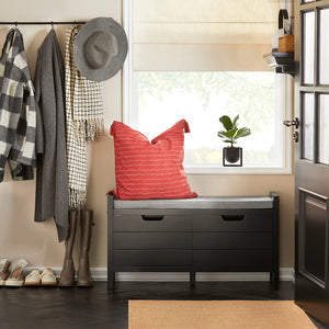 SoBuy Panca scarpiera 91x31x50cm FSR63-II-SCH