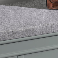 Scarpiera salvaspazio Slim Mobili per Scarpe Serie Scarpiere 104x24x52cm Grigio FSR64-HG