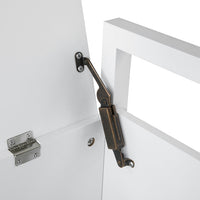 Panca Contenitore Ingresso con Cuscino e braccioliL86*P38*A41 cm. FSR76-W