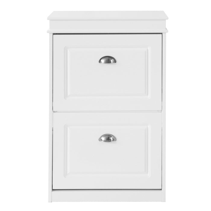Scarpiera Salvaspazio Slim Portascarpe Salvaspazio Regolabili 54x24x83cm Bianco FSR78-W