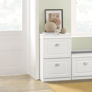 Scarpiera Salvaspazio Slim Portascarpe Salvaspazio Regolabili 54x24x83cm Bianco FSR78-W