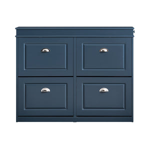 Scarpiera salvaspazio Slim, portascarpe salvaspazio Regolabili blu L104*P24*A83 cm FSR79-B