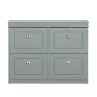 Scarpiera salvaspazio Slim Mobili per Scarpe Serie Scarpiere 105x24x83cm Grigio FSR79-HG