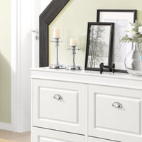 Scarpiera salvaspazio Slim Mobili per Scarpe Serie Scarpiere 105x24x83cm Bianco FSR79-W