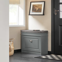 Mobili per Scarpe Serie Scarpiere 1 anta 1 cuscino 60x24x51cm grigio FSR82-K-HG