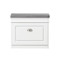 Mobili per Scarpe Serie Scarpiere 1 anta 1 cuscino 60x24x51cm bianco FSR82-K-W