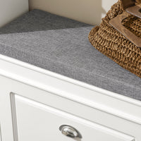 Mobili per Scarpe Serie Scarpiere 1 anta 1 cuscino 60x24x51cm bianco FSR82-K-W