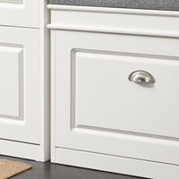 Mobili per Scarpe Serie Scarpiere 1 anta 1 cuscino 60x24x51cm bianco FSR82-K-W