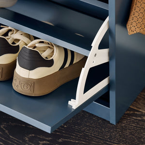 Scarpiera salvaspazio Slim, portascarpe salvaspazio Regolabili Blu L75*P24*A52 cm FSR82-L-B