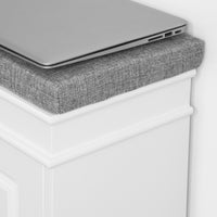 Mobili per Scarpe Serie Scarpiere 1 anta 1 cuscino 75x24x51cm bianco FSR82-L-W