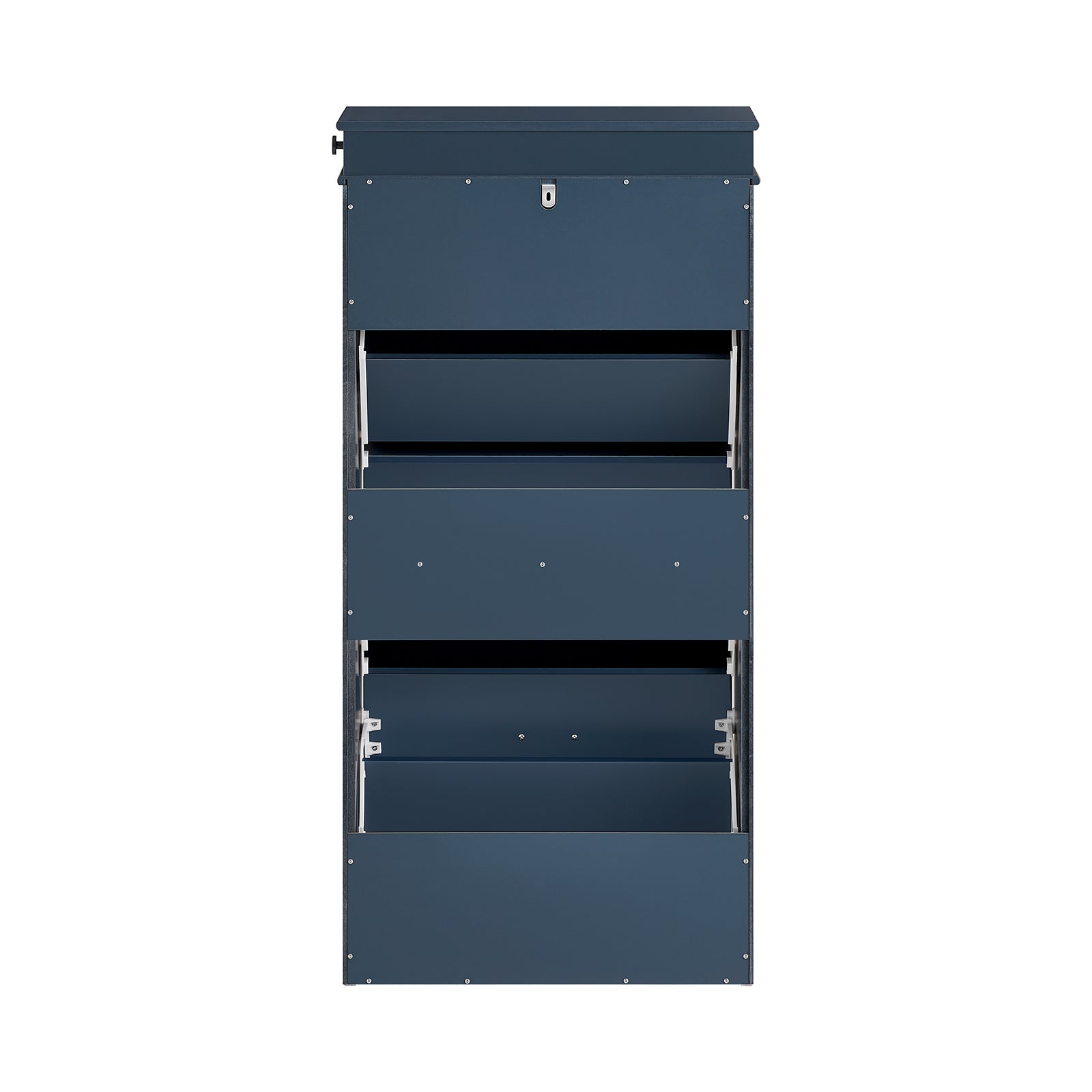 Scarpiera salvaspazio Slim, portascarpe salvaspazio Regolabili Blu L53*P24*A118 cm FSR94-B