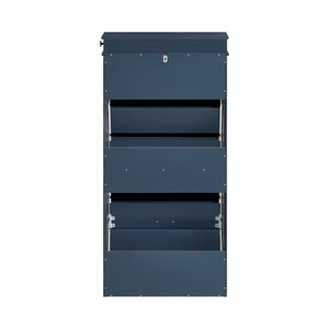 Scarpiera salvaspazio Slim, portascarpe salvaspazio Regolabili Blu L53*P24*A118 cm FSR94-B