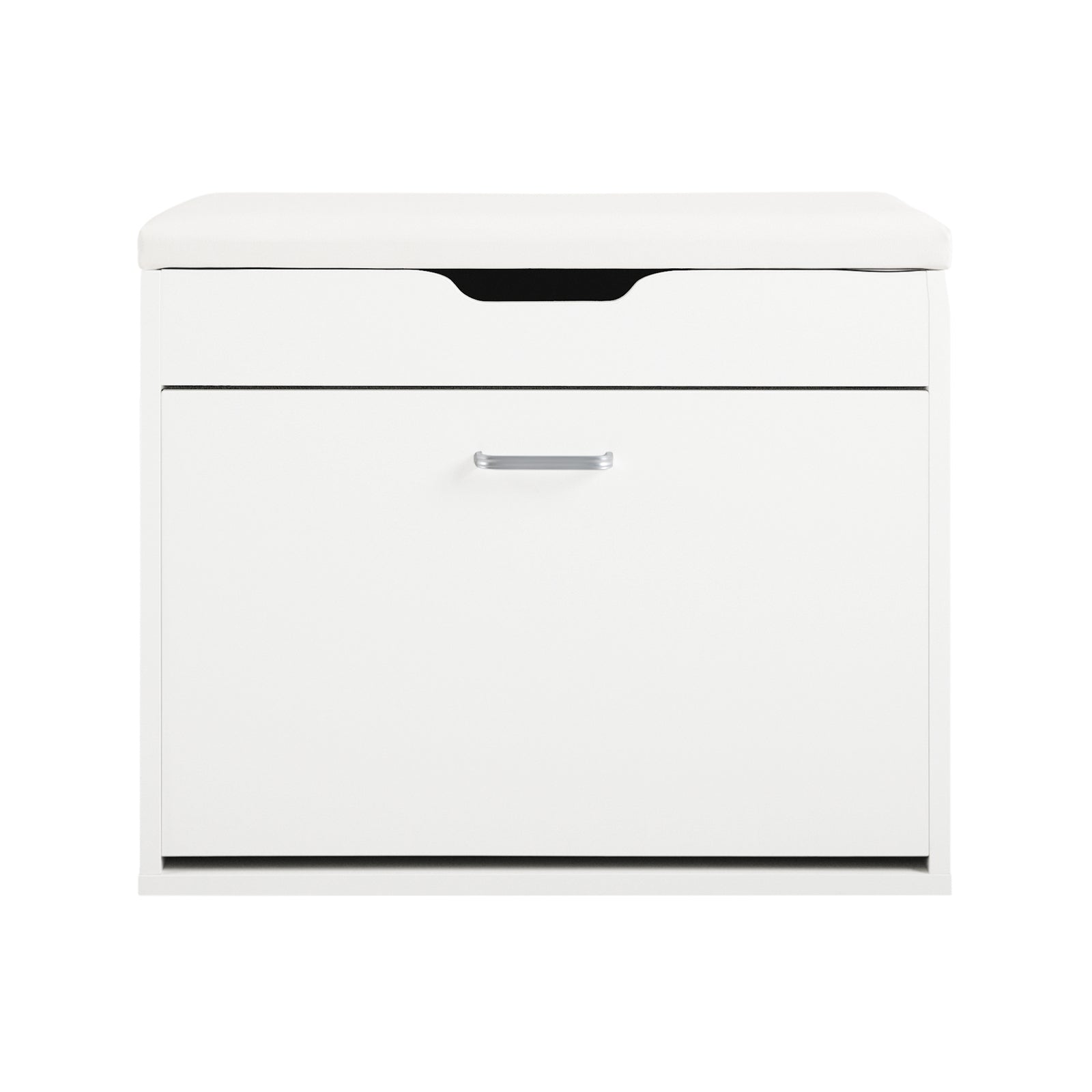 Scarpiera Salvaspazio Slim, Portascarpe Salvaspazio Regolabili,Scarpiere,Scarpiera Pieghevole L60*P30*A50 Cm, Bianco FSR95-W SoBuy