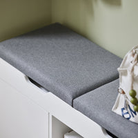 Scarpiera da Ingresso Cassapanca Portascarpe con Cuscino  FSR96-W