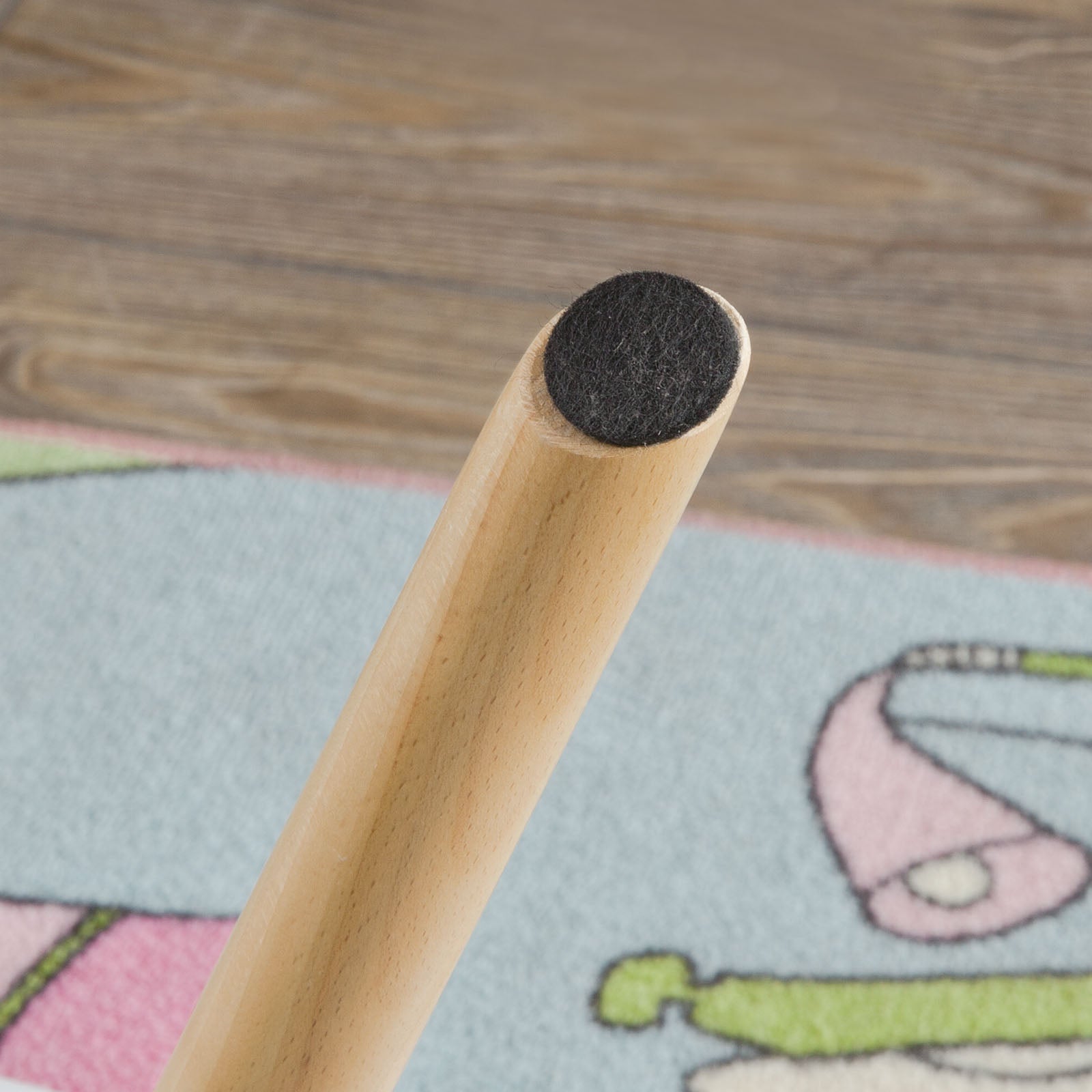 SoBuy FST46-W Sedia per bambini Sedia da cucina con schienale bianco Sgabello ES