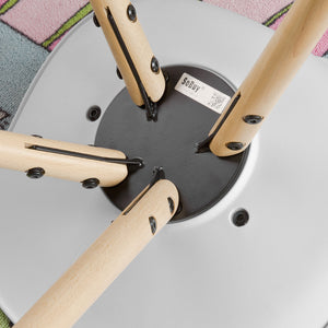 SoBuy FST46-W Sedia per bambini Sedia da cucina con schienale bianco Sgabello ES