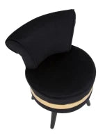 Sedia Mini Paris New Nero Ø Cm 47X64