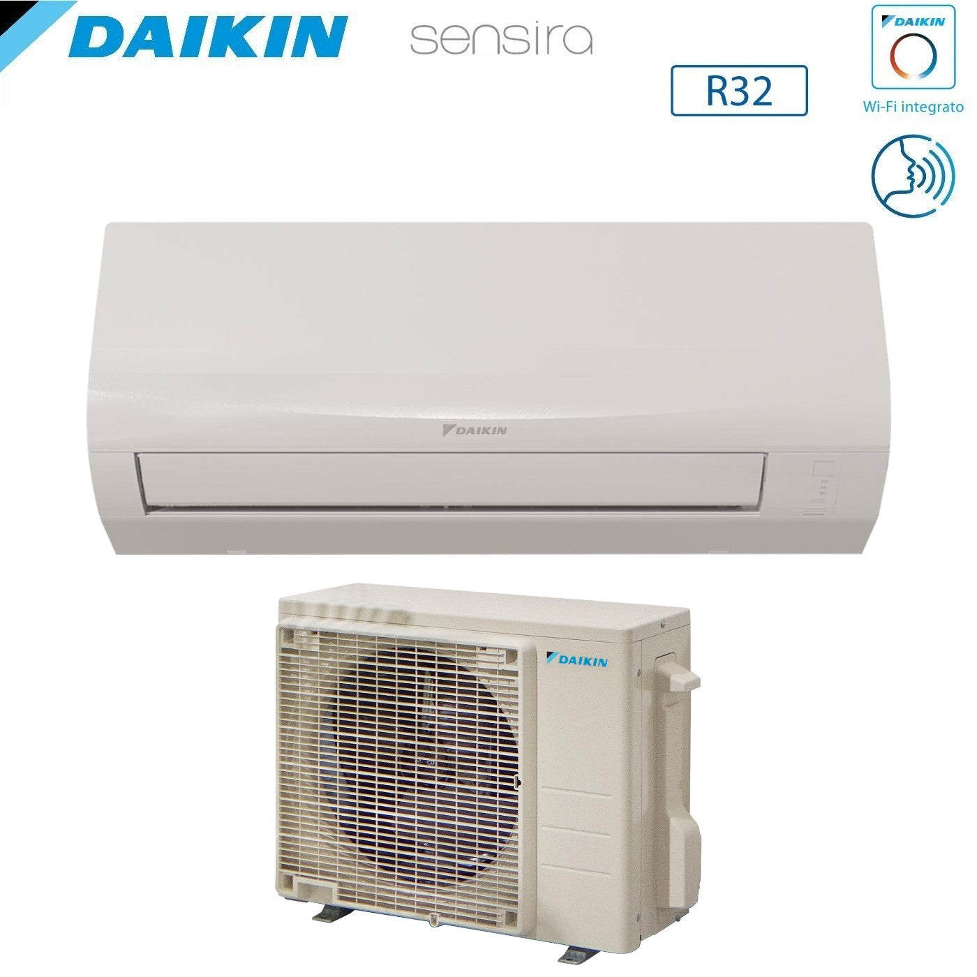 Condizionatore Daikin ECOPLUS SENSIRA 21000 Btu FTXF60F R-32 Wi-Fi Integrato