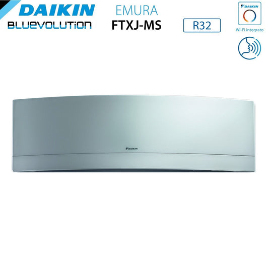 Condizionatore Daikin Emura Silver 9000 Btu R-32 Wi-Fi Integrato - Garanzia Italiana