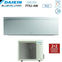 Climatizzatore Condizionatore Daikin Bluevolution Inverter serie EMURA WHITE III 15000 Btu FTXJ42AW R-32 Wi-Fi Integrato classe A++ Garanzia Italiana - Novità