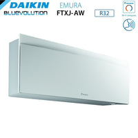 Climatizzatore Condizionatore Daikin Bluevolution Quadri Split Inverter serie EMURA WHITE III 9+9+9+12 con 4MXM68N R-32 Wi-Fi Integrato 9000+9000+9000+12000 Colore Bianco Opaco - Garanzia Italiana