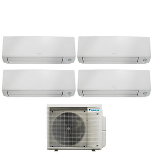 Climatizzatore Condizionatore Daikin Bluevolution Quadri Split Inverter serie PERFERA ALL SEASON 7+7+7+12 con 4MXM80A R-32 Wi-Fi Integrato 7000+7000+7000+12000 Garanzia Italiana