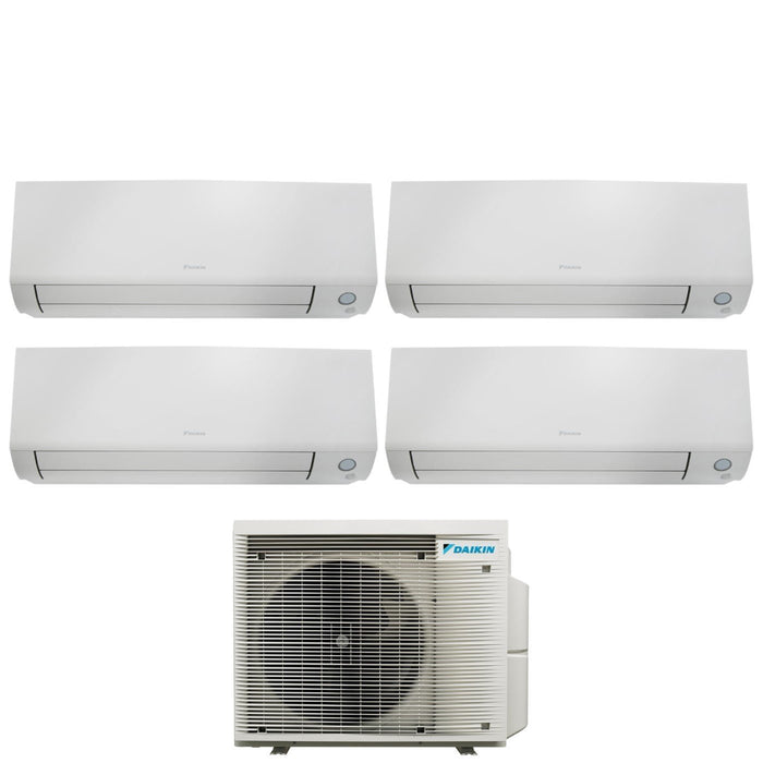 Climatizzatore Condizionatore Daikin Bluevolution Quadri Split Inverter serie PERFERA ALL SEASON 9+9+9+9 con 4MXM68A R-32 Wi-Fi Integrato 9000+9000+9000+9000 Garanzia Italiana