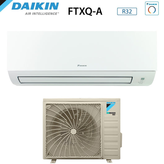 Climatizzatore Condizionatore Daikin Bluevolution Inverter 9000 Btu FTXQ25A + RXQ25A R-32 Wi-Fi Optional A++/A+