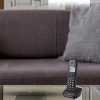 Brondi gala telefono cordless 1880/1900mhz con identificatore di chiamata nero